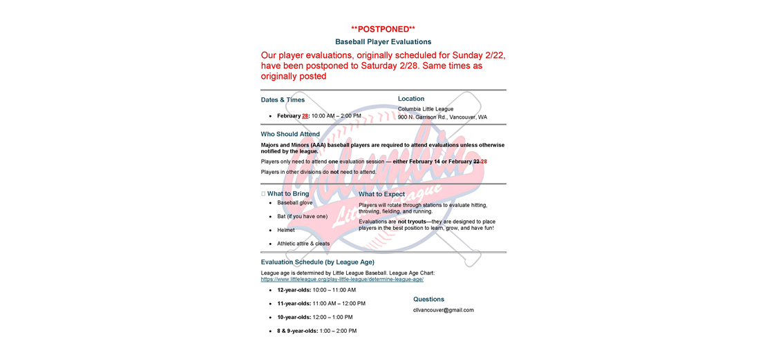 Majors and Minors (AAA) Baseball Evaluations